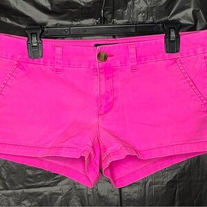 American Eagle Outfitters Hot Pink Stretch Shorts